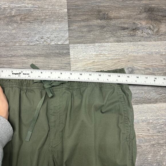 Orvis Olive Green Womens 14 Stretch Ripstop Tapered Cargo Jogger Outdoor Pants - Picture 6 of 12